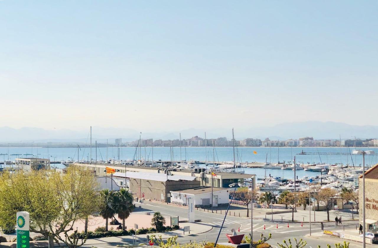 Roc Mar 3 3D - Apartamento Cerca Del Centro Y De La Playa - Terraza Con Vistas Al Mar Y Al Puerto Roses Exteriér fotografie