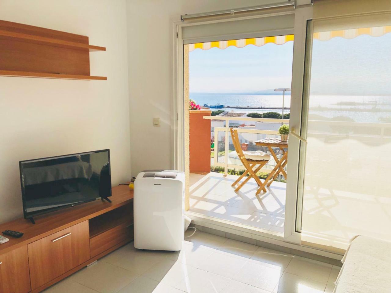 Roc Mar 3 3D - Apartamento Cerca Del Centro Y De La Playa - Terraza Con Vistas Al Mar Y Al Puerto Roses Exteriér fotografie